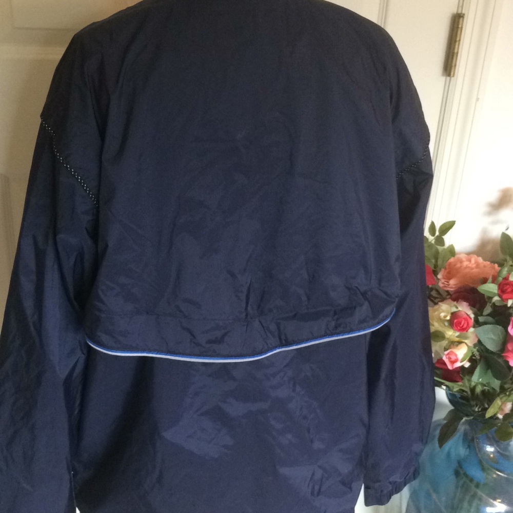 Asics Performance Navy Jacket Size Large - image 3